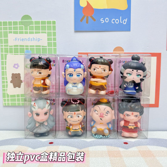 24 Nezha slow rebound pinch music pendant Taiyi Aobing decompression artifact decompression gift children's toy stall