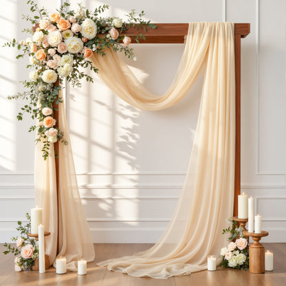 A outdoor curtain decoration