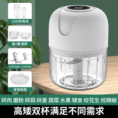 A Electric garlic masher, garlic press, complementary food cooking machine