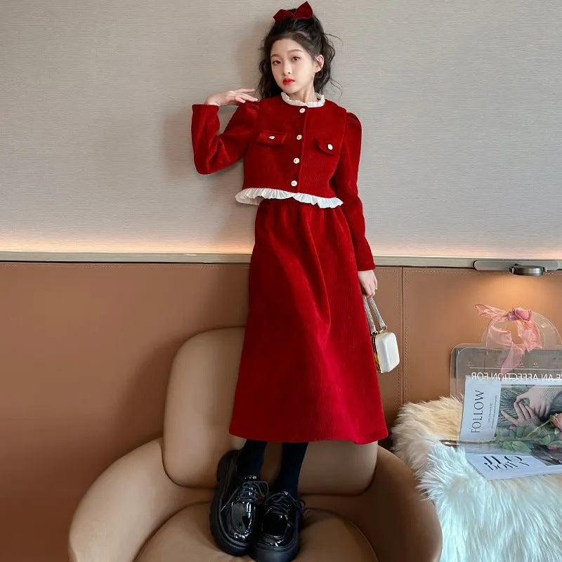 A two-piece set for children and adolescents