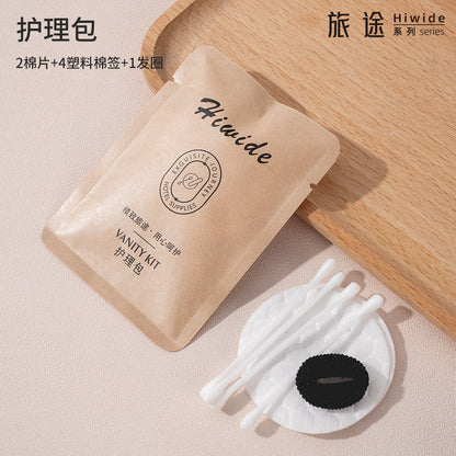 B & B disposable toothbrush with toothpaste waterproof kraft paper hotel hotel home hospitality toiletries set