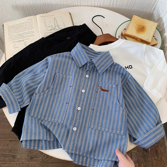 A boy's striped shirt - Mixbatch