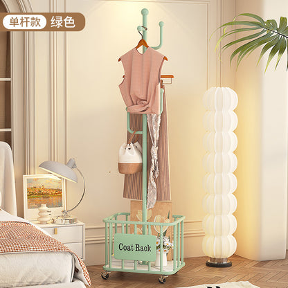 علاقة ملابس متسخة على شكل أذني قطة، قابلة للإزالة، مناسبة لغرف النوم والحمامات، ذات سعة كبيرة، رف أرضي لتخزين الملابس، رف معاطف