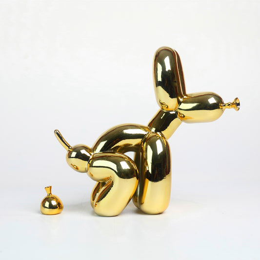 A balloon dog ornament