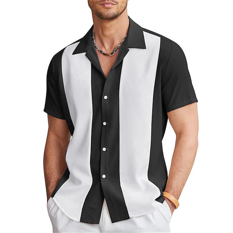A casual button-down shirt