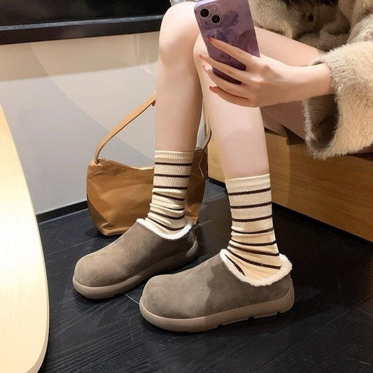 A plush shoe