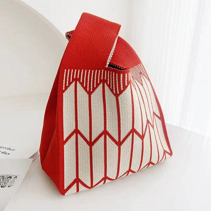 A small bag knit bag handbag