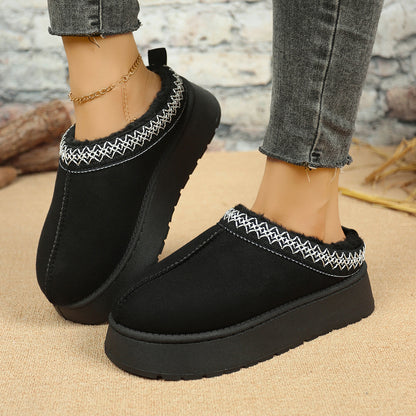 A plush slipper