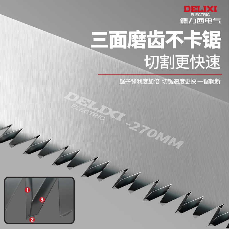 A Electric Hand Saw Woodworking Saw Household Small Handheld Saw Tree Artifact Express Logging Saw Handmade Hacksaw