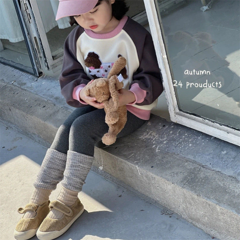 A Children's warm leggings