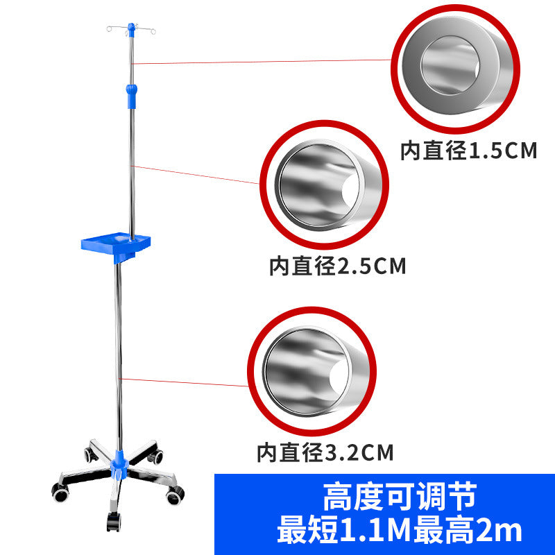 A infusion stand medical movable