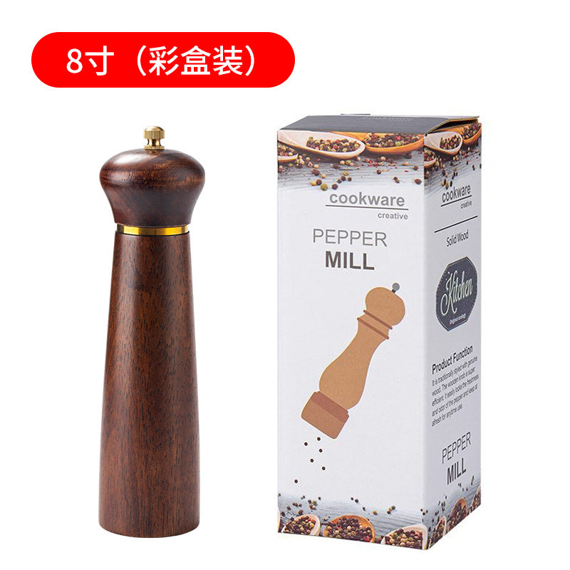 A pepper grinder