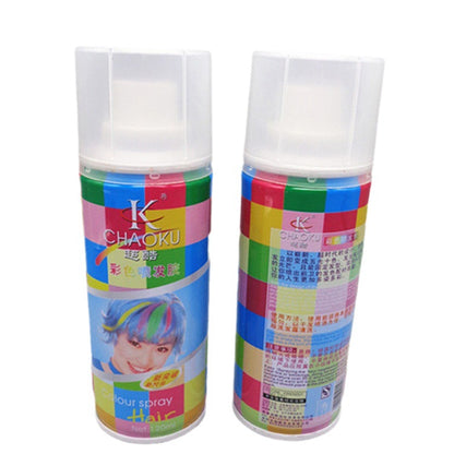 A Disposable Hair Dyeing Spray Kenno Color Spray Temporary Cover White Hair Hairdressing Treasure Color Dry Glue Supply - Mixbatch