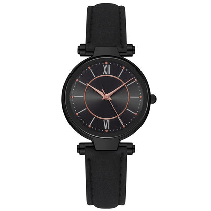 A Amazon wish new belt watch, women colorful face sun pattern quartz watch Women Watches - Mixbatch