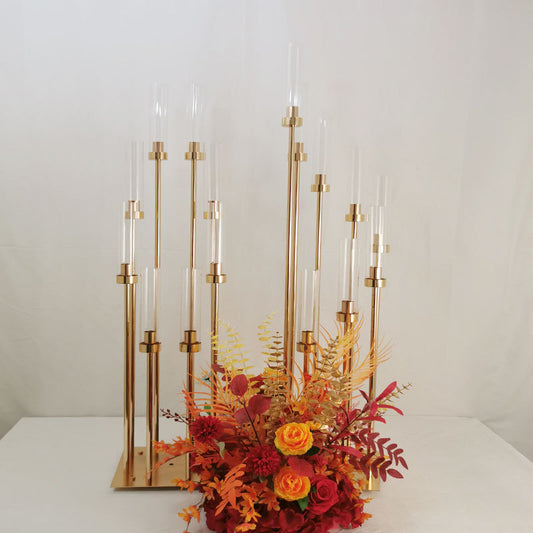 A golden candlestick