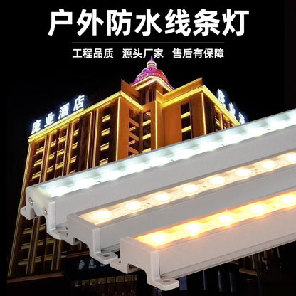 A led guardrail tube outdoor waterproof engineering lighting line light sign advertising marquee contour strip tube