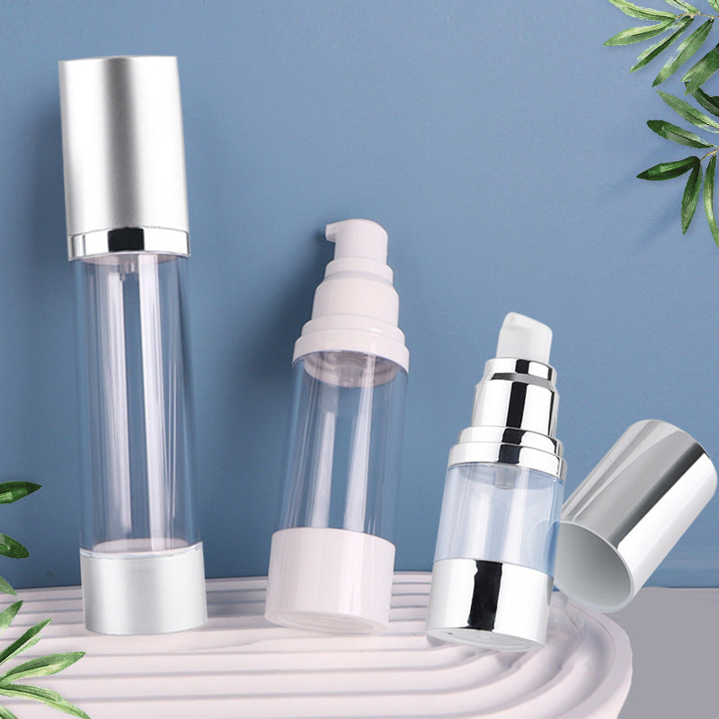 A Transparent vacuum bottle container