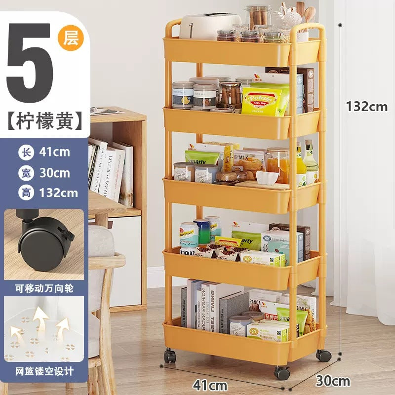 P trolley rack storage