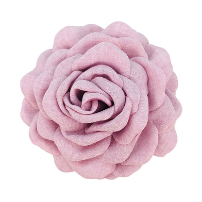 A Caro9cm Internet celebrity with the same baked edge hair grab flower 12cm Lolis burnt edge flower with brooch hairpin pin