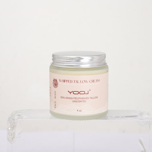 كريم مرطب، مغذي، مرمم، مصنوع من دهن البقر، ملطف، مغذي، ومشد للبشرة.