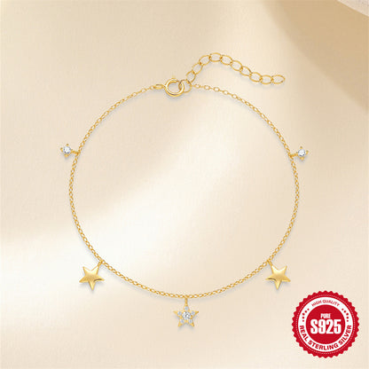A S925 Silver Star Bracelet