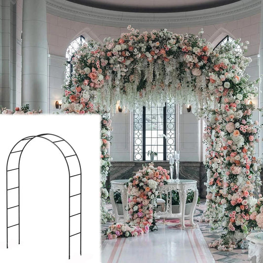 A Arch flower stand arc bracket