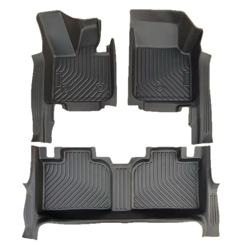 A  car waterproof floor mat