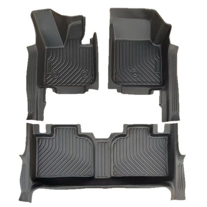A  car waterproof floor mat