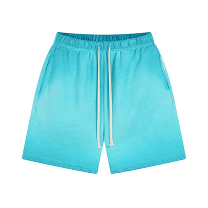 A gradient shorts in summer