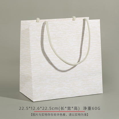A printed custom tote bag