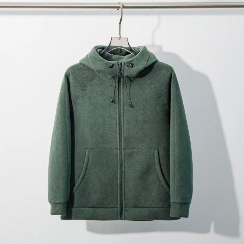 A men's fleece jacket