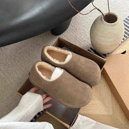 A plush shoe