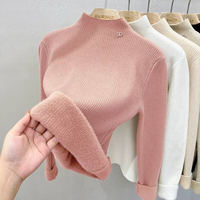 A Knitted sweater thermal top