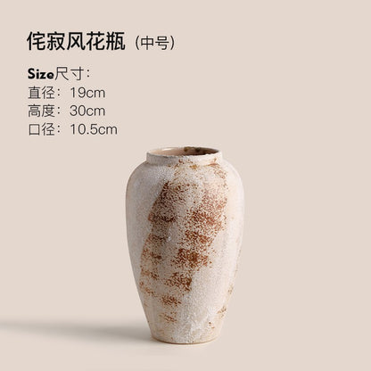 A ceramic vase ornament