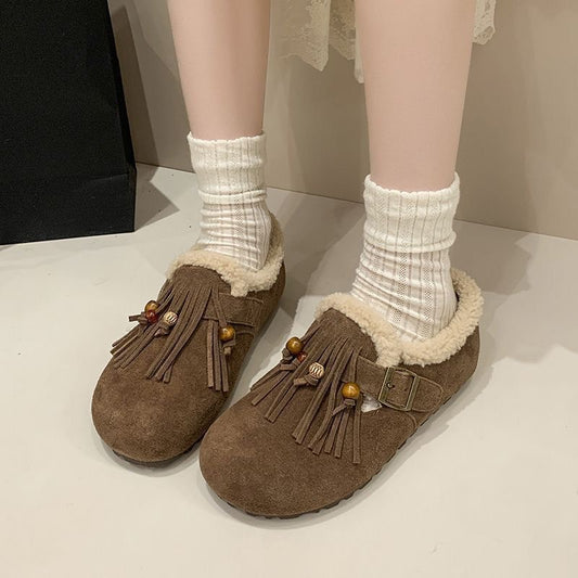 A plush shoe