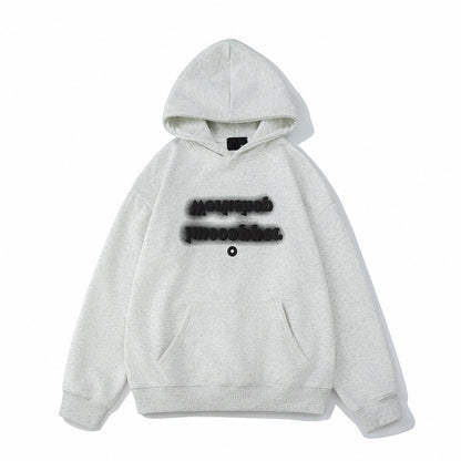 A hooded sweater