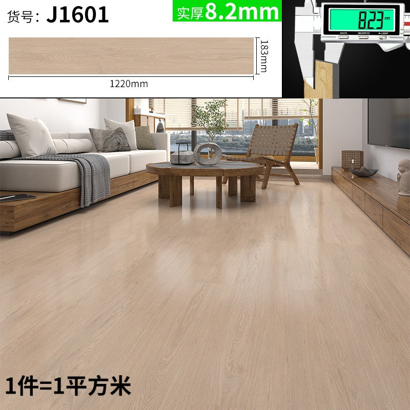 A lock floor SPC stone plastic floor snap-on stone crystal composite wood floor household old ground renovation waterproof fire