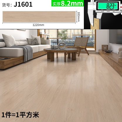 A lock floor SPC stone plastic floor snap-on stone crystal composite wood floor household old ground renovation waterproof fire
