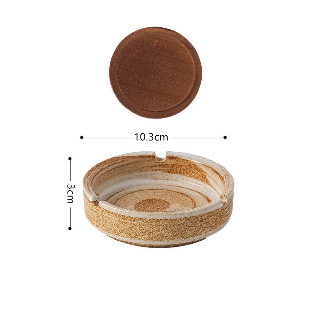 New Chinese ceramic ashtray