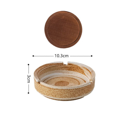 New Chinese ceramic ashtray