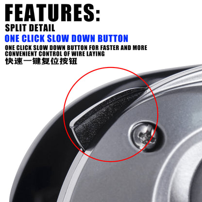 A Heavy-duty Wide-body Baitcasting Reel for Ocean Fishing