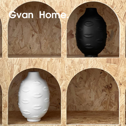 A ceramic vase