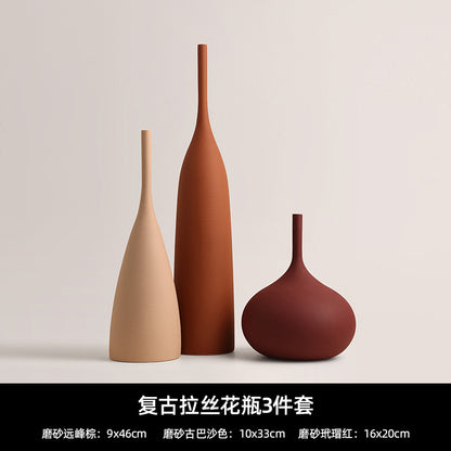 A ceramic vase ornament