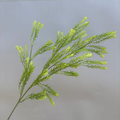 A Mori Monet Garden Simulation Flower Wedding Flower Reed < unk > Grass Fluffy Eucalyptus Green Simulation Flower
