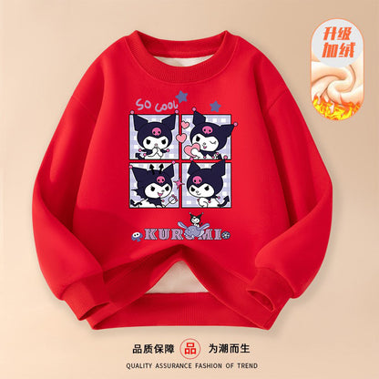 A children's fleece sweater