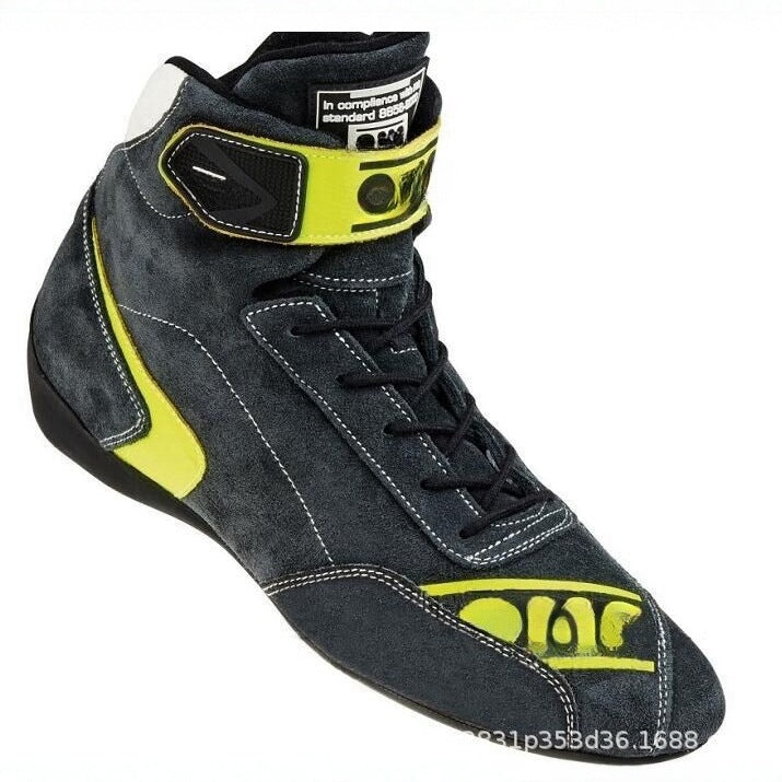 A racing shoe