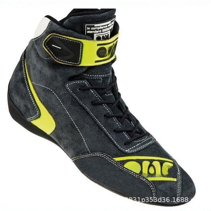 A racing shoe