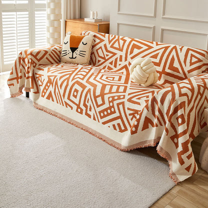 A sofa cover sofa cushion