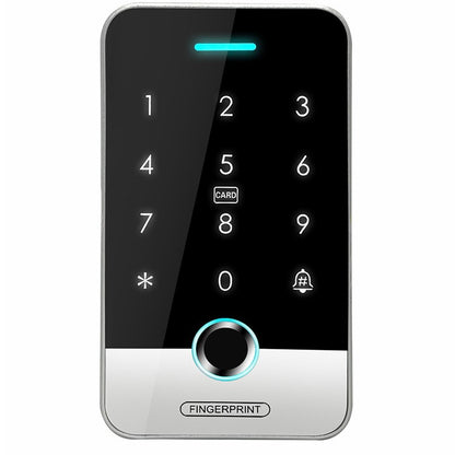 A tuya smart life smart APP waterproof fingerprint access control system integrated machine magnetic lock electric interpolation lock swipe card password glass door