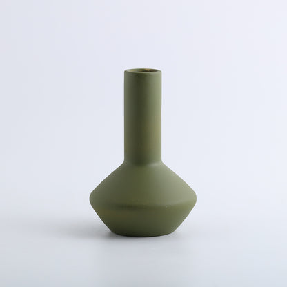 A ceramic vase decorative ornament